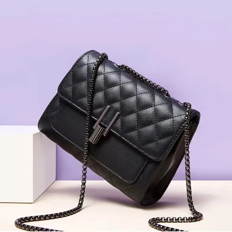 Bolso Mini Cuadrado Acolchado - Imagen 3
