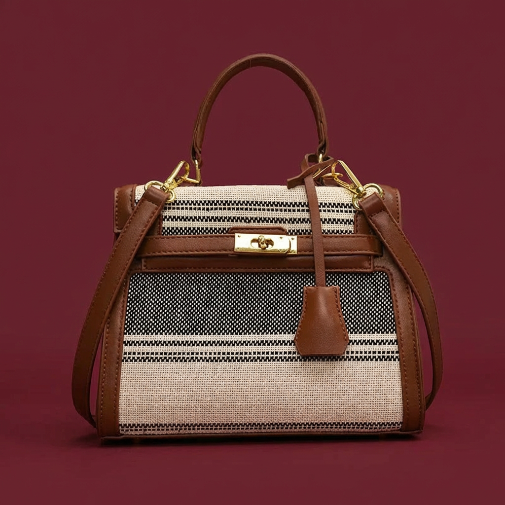 Bolso Urbano Unisex Rayado