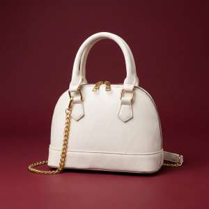Bolso clásico blanco Elegante