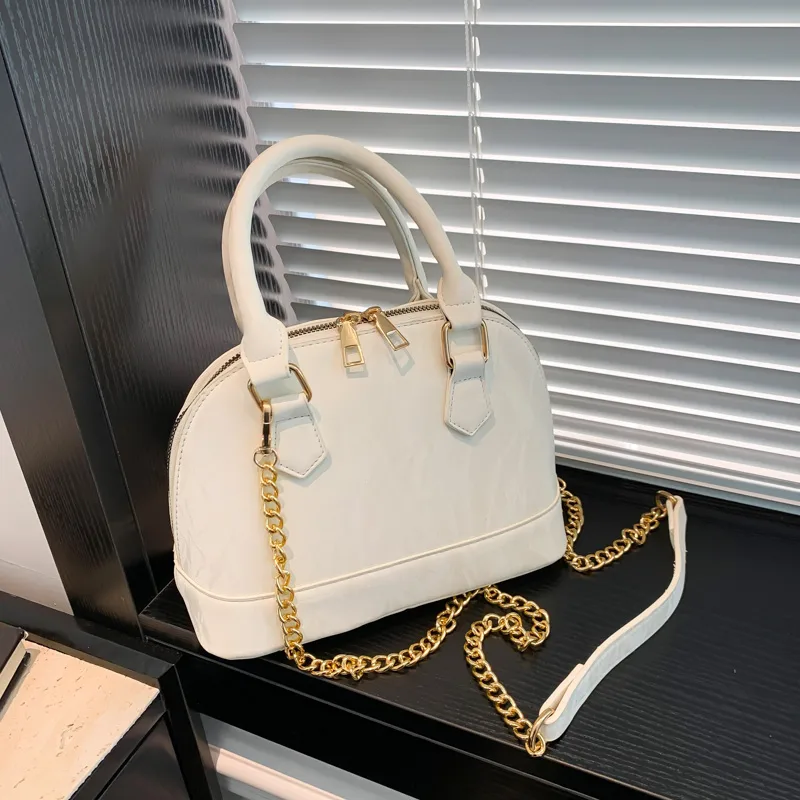 Bolso clásico blanco Elegante - Imagen 4